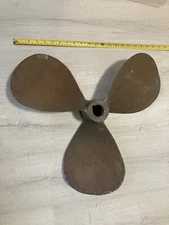 Vintage 22RH 24 Brass or Bronze 3-Blade Boat Propeller RH 82440