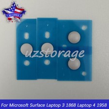 4Pcs For Microsoft Surface Laptop 3 1868 Laptop 4 1958 Silver Laptop Rubber Feet