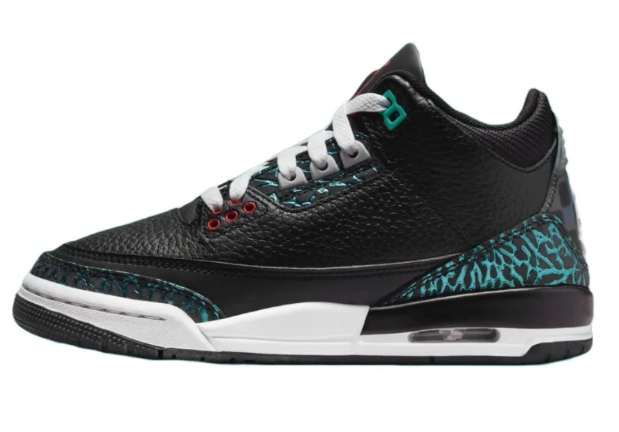 ジュニア様【ダ3】 Nike Air Jordan 3 Retro 'Moto' Youth Model GS Children's Sneakers