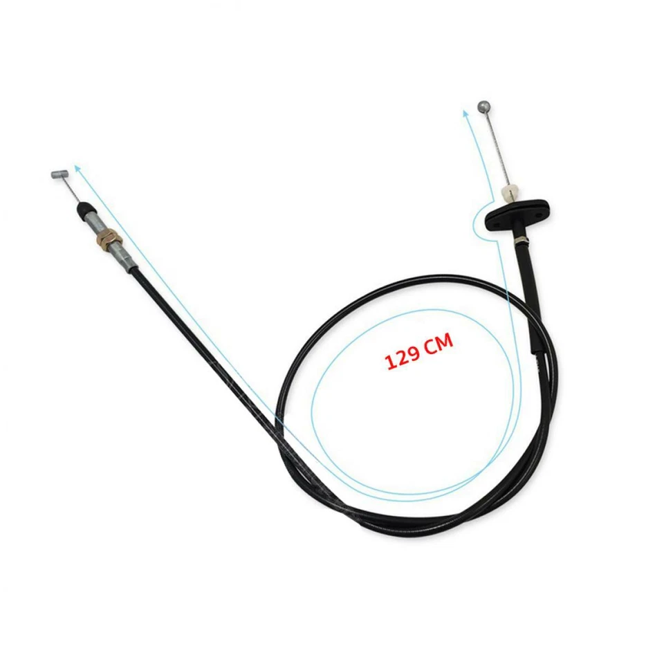 Cable acelerador acelerador Fit Nissan Datsun 720 Pro SD23 Pickup Ute 129 CM Foto 3 de 4
