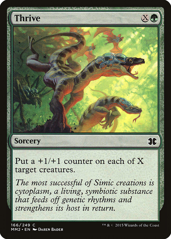 MTG Magic the Gathering Thrive (166/265) Modern Masters 2015 LP