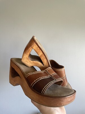 90s Platform Shoes Purple Clogs 90s Vtg 90s Macey Boho Patchwork