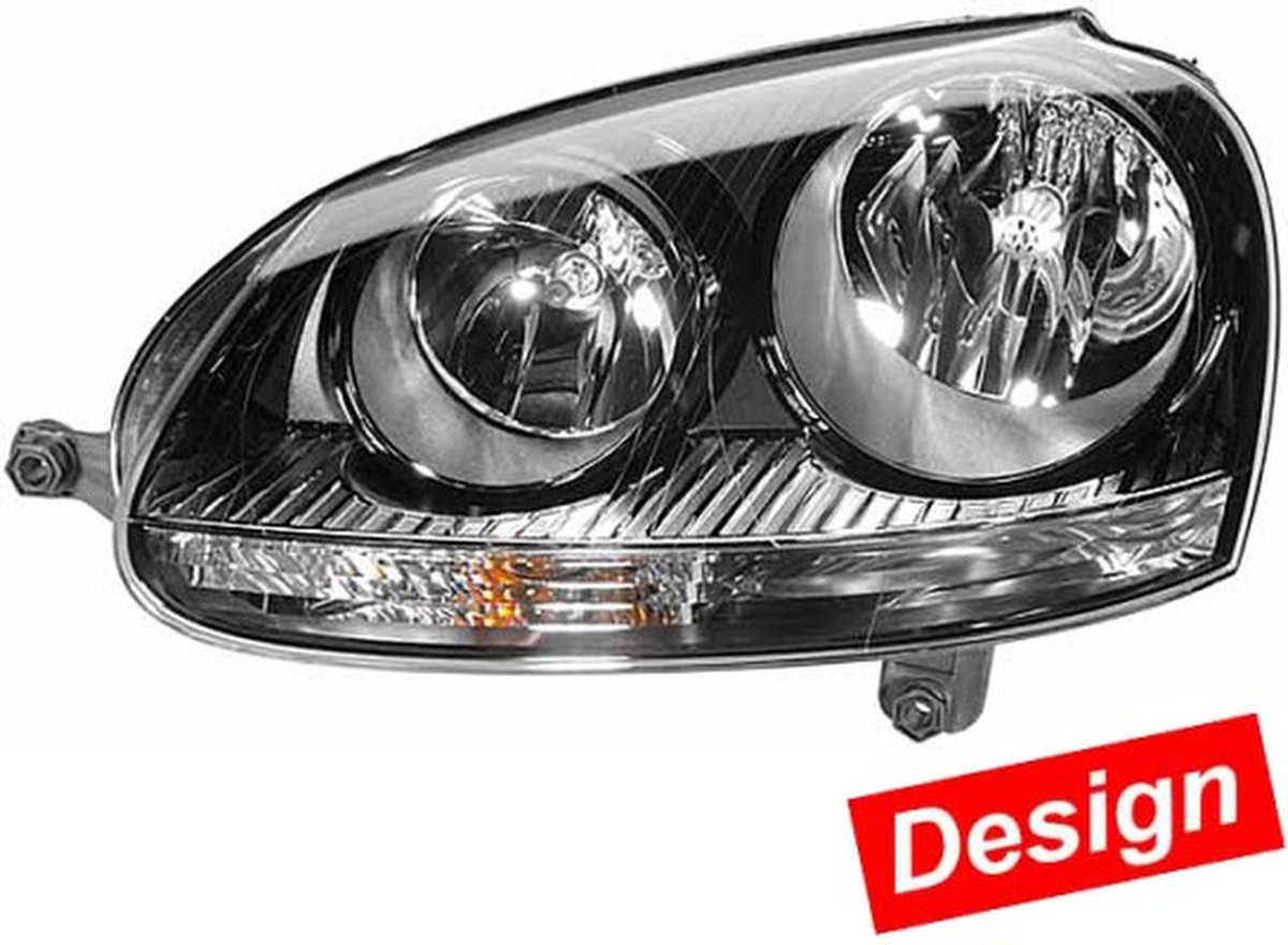 Hella Hauptscheinwerfersatz Links/Rechts Set für Volkswagen Golf V 