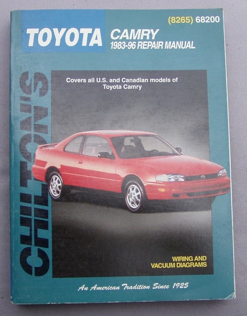 Toyota camry manual