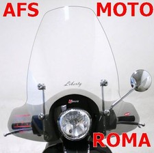 PARABREZZA FACO PIAGGIO LIBERTY 125 ANNO 2008 COMPLETO DI ATTACCHI MADE ITALy