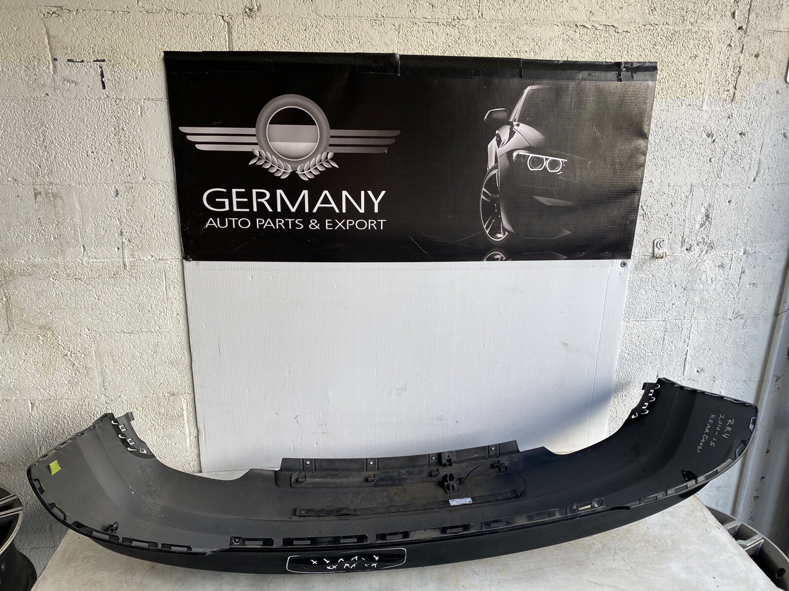 ROLLS ROYCE GHOST REAR BUMPER 2011 2012 2013 2014 2015 Black