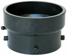 Valterra T1029-2 3in Bayonet x 3in Hub Black RV Sewer Termination Adapter