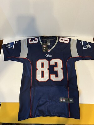 アメリカンフットボール NIKE - NFL Nike New England Patriots No.83 Wes Welker New England Patriots #83 Nike NFL embroidered Field