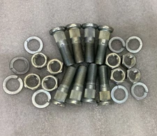 Fits Suzuki Samurai 85-95 Rear Brake Backer Plate To Axle Housing Bolt & Nut Set