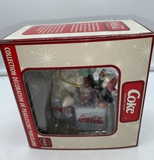 2003 Coca-Cola Pearlescent Porcelain Ornament...