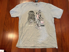 Allen Iverson Reebok Question Sixers Basketball Shirt Pink Toe Shirt XL NWT