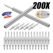 200PCS Double-Head Skirting Thread Seamless Nails Double-Headed Nails Screw Tool