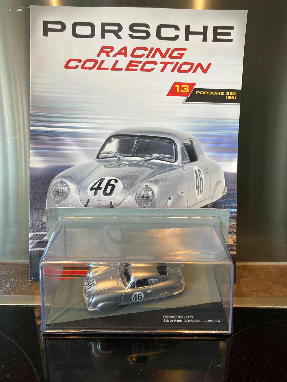 Porsche 356 24 Heures Le Mans 1951 IXO 1/43 voiture miniature de collection