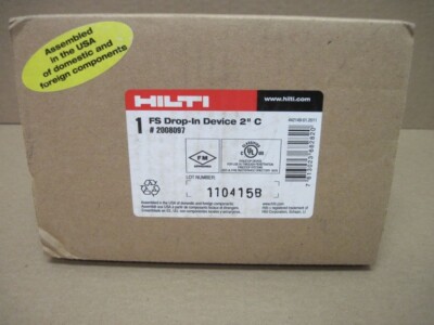 Hilti 2008097 CFS-DID 2'' FS Drop-in Device