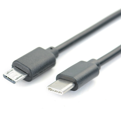 USB-C auf Micro USB Kabel OTG Sync & Charge Adapter 1FT