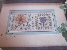 Cross Stitch Pattern Tulip Flower Spring Cecilia Turner Marsha Worley Liz Newlin