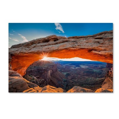 Sunrise at Mesa Arch Wall Décor, 12x19