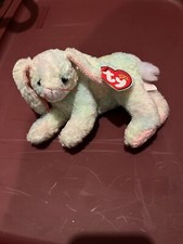 Ty Beanie Baby Cottonball the Bunny with Swing Tag 7" 2001