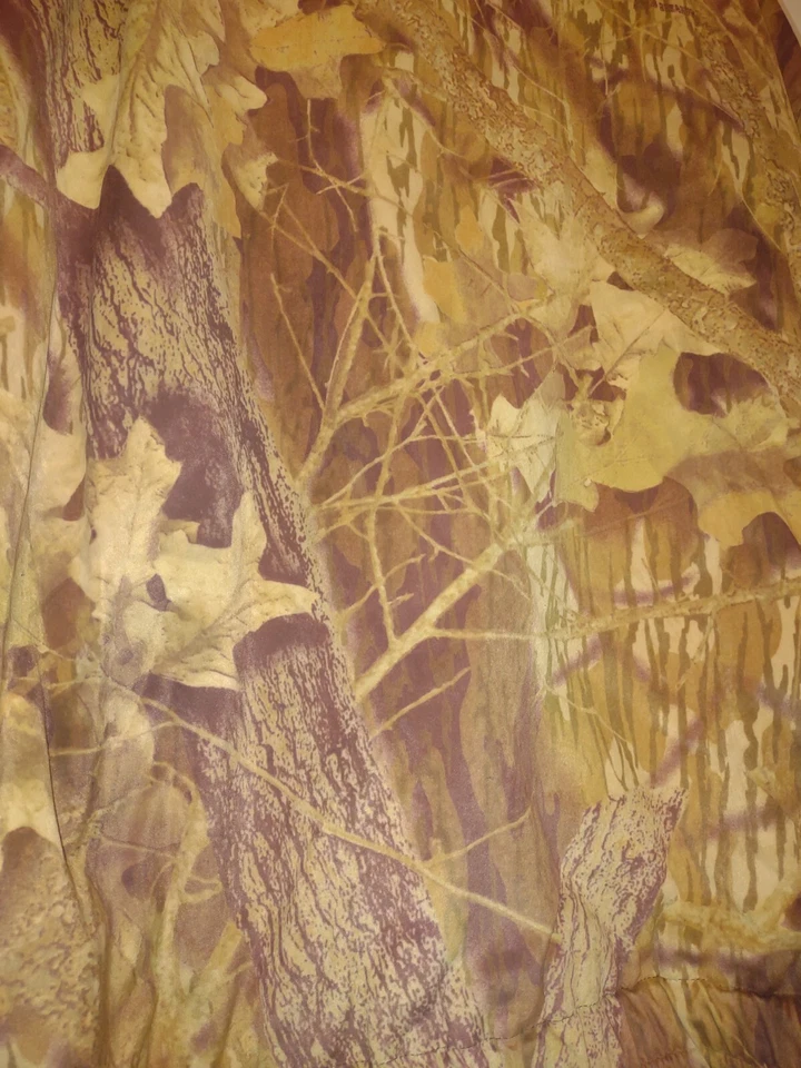 Chaqueta con Cremallera LaCrosse Mossy Oak Break Up Camuflada Para Hombre Talla XL De Colección Desteñida Huntin Foto 4 de 4