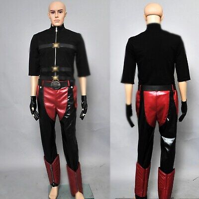 Devil May Cry 4 DMC4 Dante Pleather Jacket Trench Coat cosplay costume Full  Set