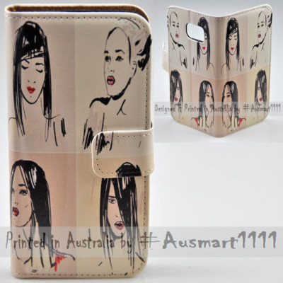 For HTC Series Mobile Phone - Batik Theme Print Wallet Mobile - Foto 6