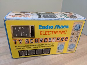 radio shack electronic tv scoreboard