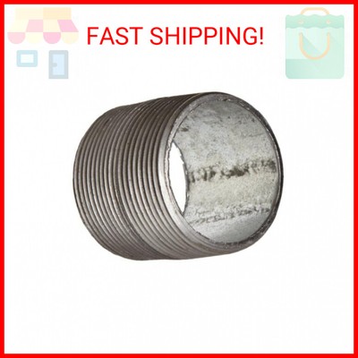 Anvil 8700149555, Steel Pipe Fitting, Nipple, 1/2'' NPT Male x 6'' Length, Galvani