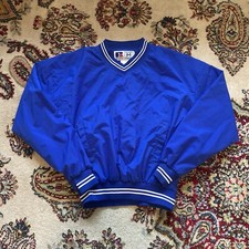 Russell Athletic Vintage 80s Windbreaker Men  s M Lined Pockets Activewear