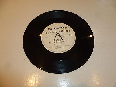 BRYAN FERRY - The Right Stuff - 1987 UK Virgin 7'' Vinyl Single