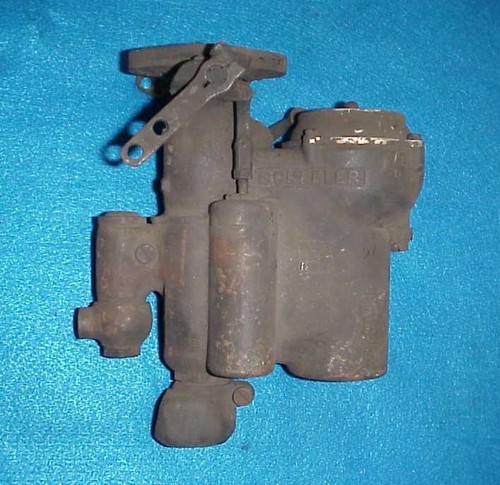 VINTAGE SCHEBLER CARB CARBURETOR ANTIQUE S-8 BRASS TOURING CAR 6 & 8 PRE WAR