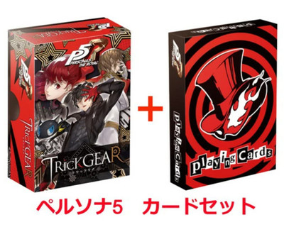 Persona 5 The Royal Playing Card Trick Gear Card Game Set From Japan Ebay