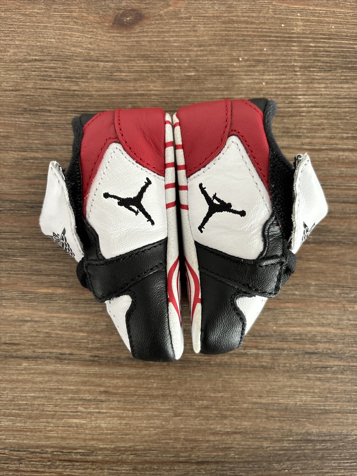 PONY Nike Air Jordan 1. 370305 102 (2014) Jumpman Stivaletti Culla Neonato Taglia 3C