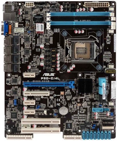 ASUS P9D-C/4L Intel C224 ATX Server Mainboard Sockel LGA 1150 Socket proxmox 3/5