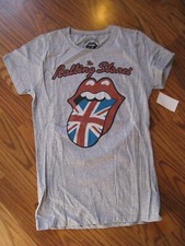 The Rolling Stones T-Shirt Étiquette Sur T Shirt T-Shirt Vintage