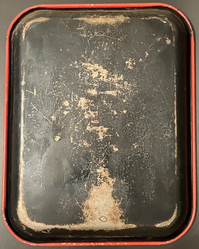 Vintage 1936 Coca Cola COKE Tin Litho Ad Serving Tray Hostess Girl Blue Dress - Picture 8 of 10
