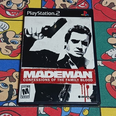 Mademan: Confessions Of The Family Blood (Sony PlayStation 2) PS2 w/ Case Game