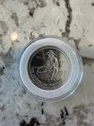 ENGLEHARD 1985 Silver 1/2 OZ .999 Prospector Round**** Rare