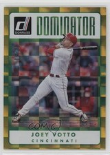 2017 Panini Donruss Dominators Gold 62/99 Joey Votto #D-8 12eq