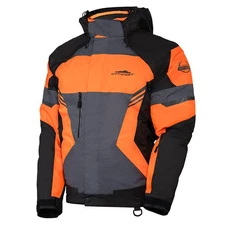 Kacahair    84300504    Katahdin Gear Dagger Jacket Mens  Black Grey Orange