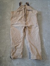 Vintage Key Overall Bibs Size 3XL SHORT