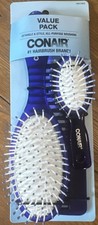 Conair Value Pack Brush/Mini Brush/Wide Tooth Comb BLUE NEW Detangle Style