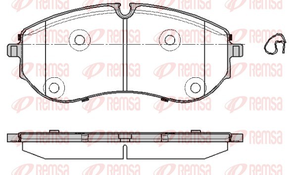 Bremsbelagsatz BremsklöTze Vorderachse FüR VW Crafter Kasten Sy_ Sx_-image