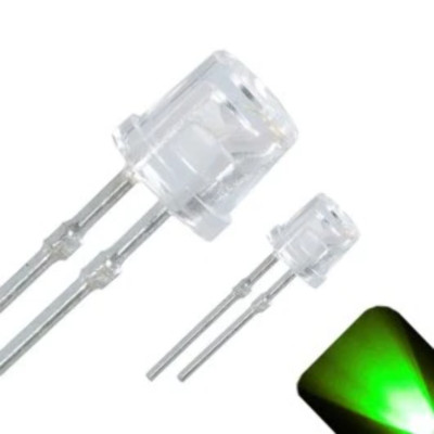 Circuitron 750406 All Scale 7504 Hyper-Brite(tm) LED verde puro 3,0 mm 12-16 V (6) | Zustand: New