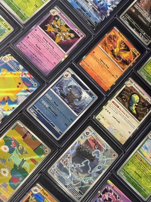 Pokmon TCG  18-Card Binder Sleeve Lot  2+ HOLOS GUARANTEED!  SV/SWSH  NM  | eBay