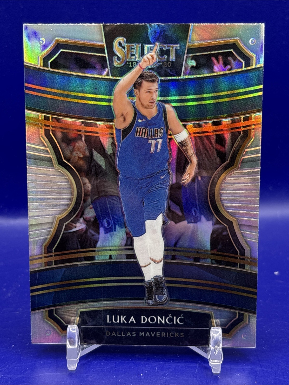 2019-20 SELECT CONCOURSE SILVER PRIZM #67 LUKA DONCIC DALLAS MAVERICKS 2nd Year