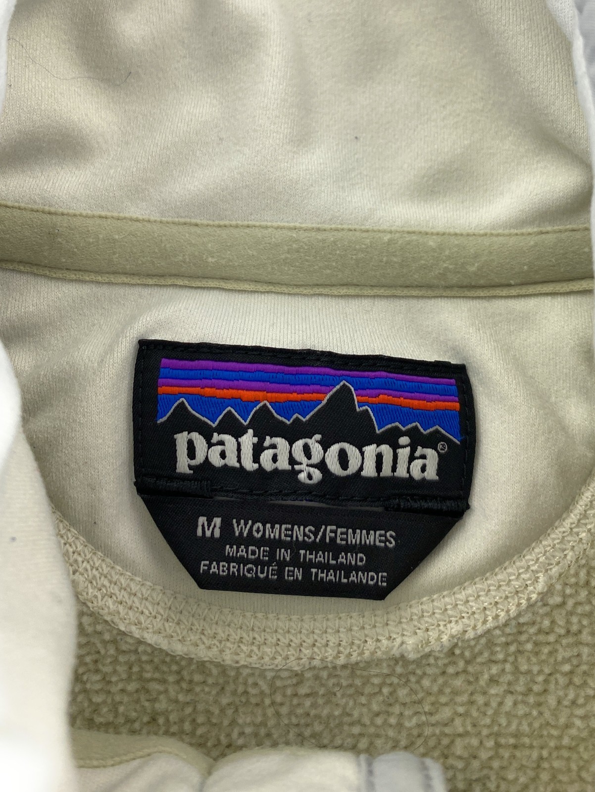 Patagonia Women's Lightweight Marsupial Better Sweater Pullover Beige Medium thumbnail 2
