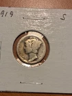 1919 S Mercury Dime  - $1.99 Shipping