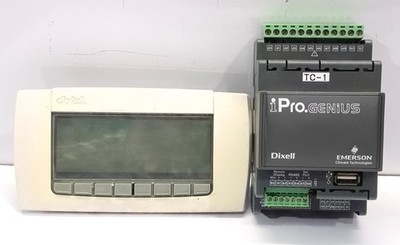 Dixell IPG108D-10011 iProGENIUS Controller & VGIPG-1P000 Remote Display Keypad