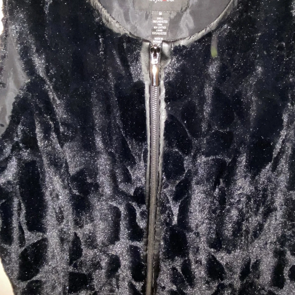 Chaleco de piel sintética “Mob Wife”, Med. Perfecto sobre cualquier atuendo para tu “esposa de la mafia” interior Foto 4 de 4