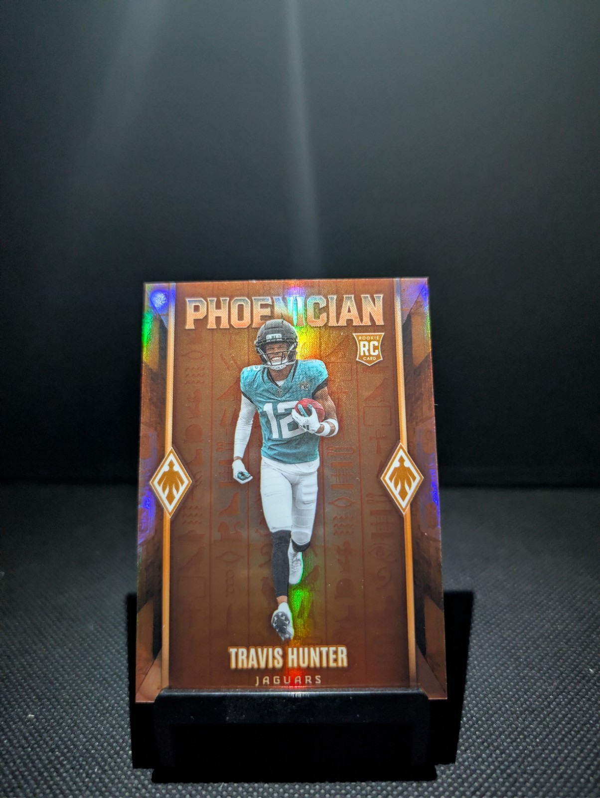 2025 Panini Phoenix Travis Hunter Phoenician Case Hit Rookie Card Jaguars